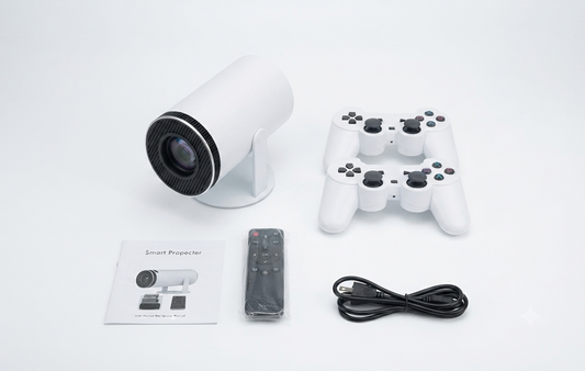 Smart Projector 2-in-1 | 4K Ultra HD with Wireless Controllers