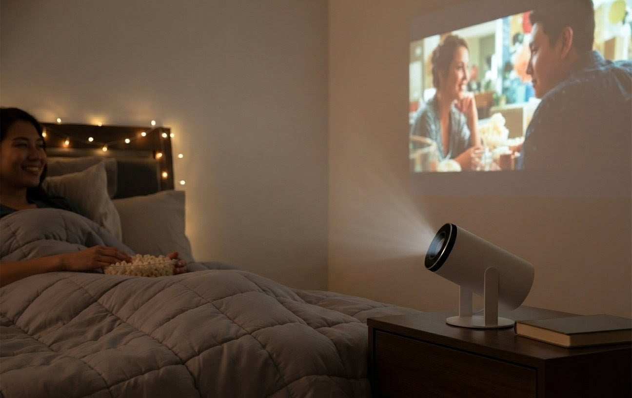 Smart Projector 2-in-1 | 4K Ultra HD with Wireless Controllers