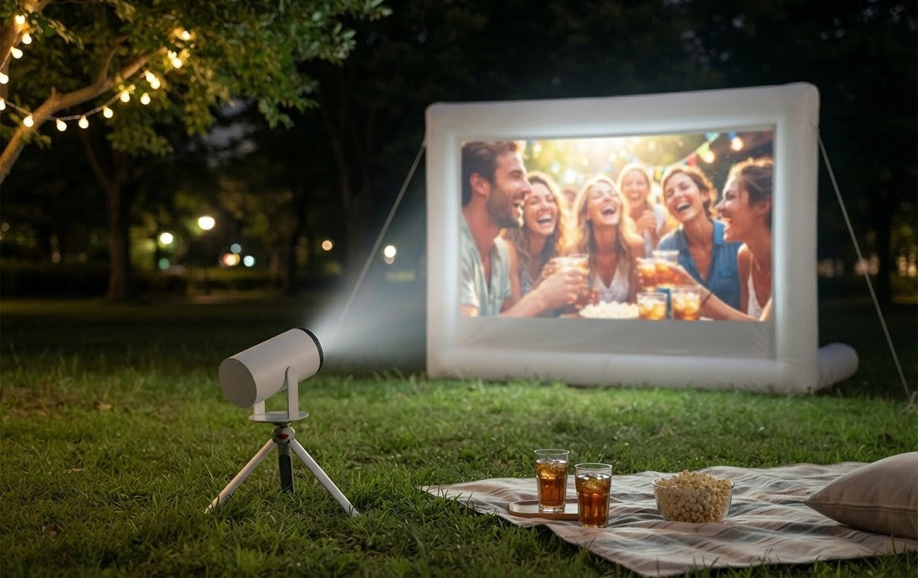 Smart Projector 2-in-1 | 4K Ultra HD with Wireless Controllers