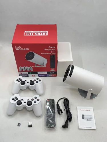 Smart Projector 2-in-1 | 4K Ultra HD with Wireless Controllers
