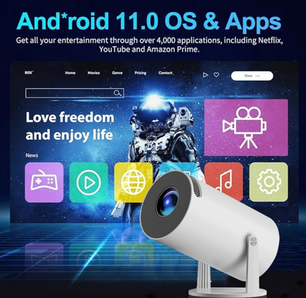Smart Projector 2-in-1 | 4K Ultra HD with Wireless Controllers